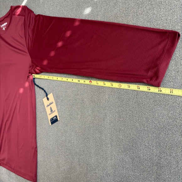 Chubbies Ultimate Performance T-Shirt Long Sleeve X-Large "The Cardinal Rule" - Picture 7 of 8